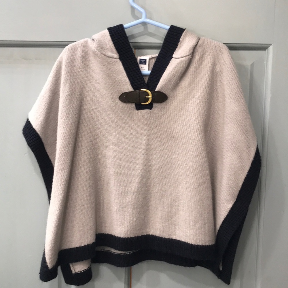 Janie and Jack Poncho size 2T